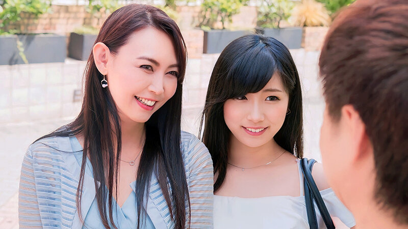 母娘ナンパ イクッ！！娘に見られてどんどん感じまくってしまう母！！特選01